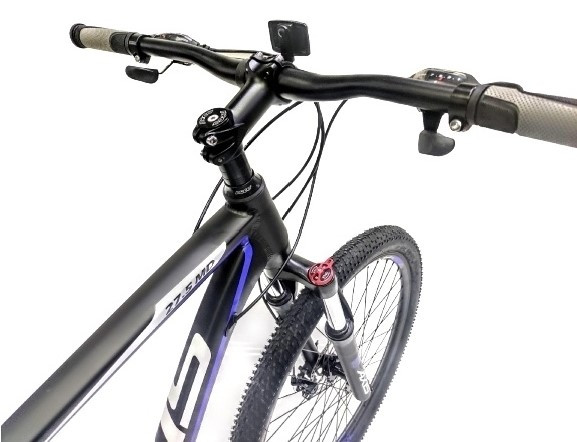 Велосипед Axis MD 27.5 2021 20 черный-синий - фото 3 - id-p106008767