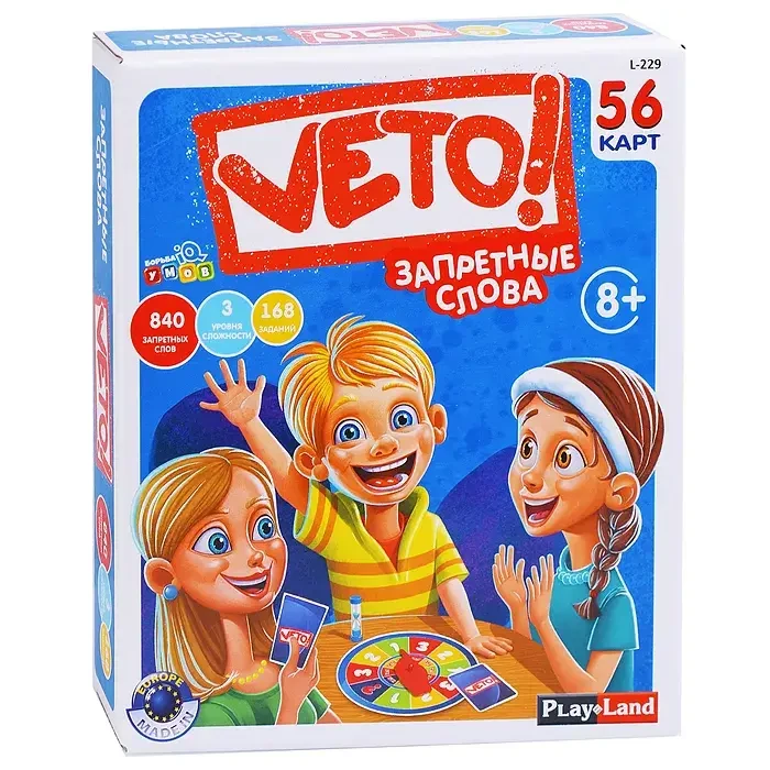 Настольная игра Вето