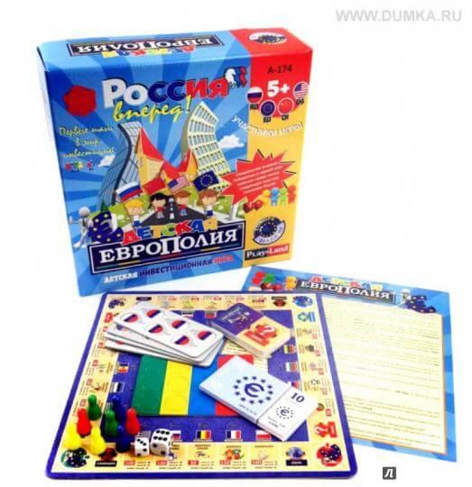 Настольная игра Детская Европолия