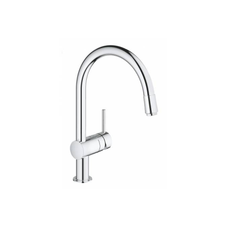 Смеситель Grohe Vento EHM SPT C-Ausl hzb.Mouss (30434000) - фото 1 - id-p106013958