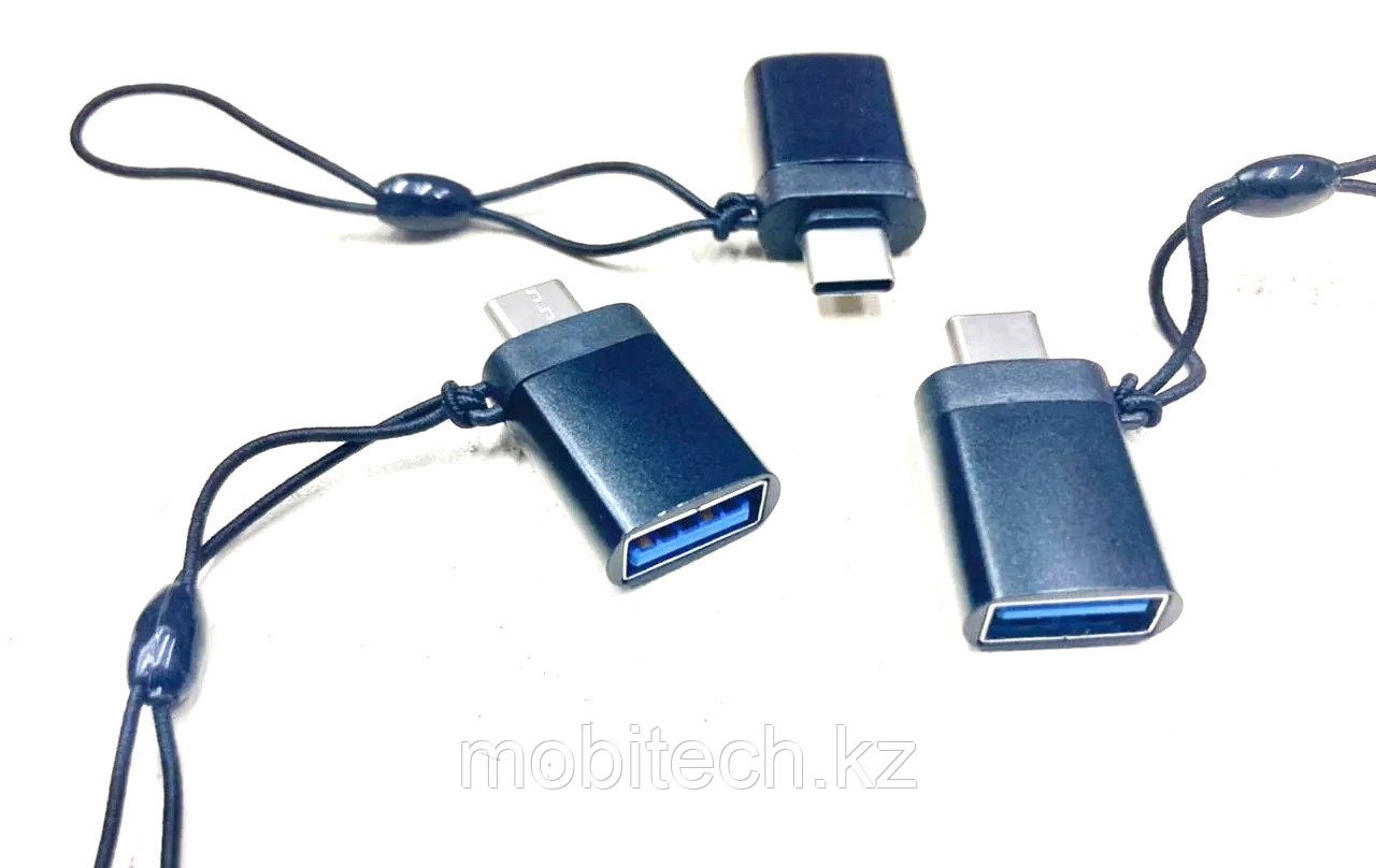 Блоки питания Переходники Type-C to USB 3.1 OTG Adapter - фото 1 - id-p80757509