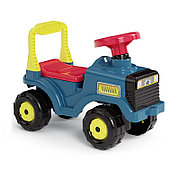 Машинка каталка детская Трактор синий М4942