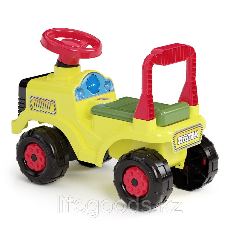 Машинка каталка детская Трактор желтый М4943 - фото 2 - id-p75823361
