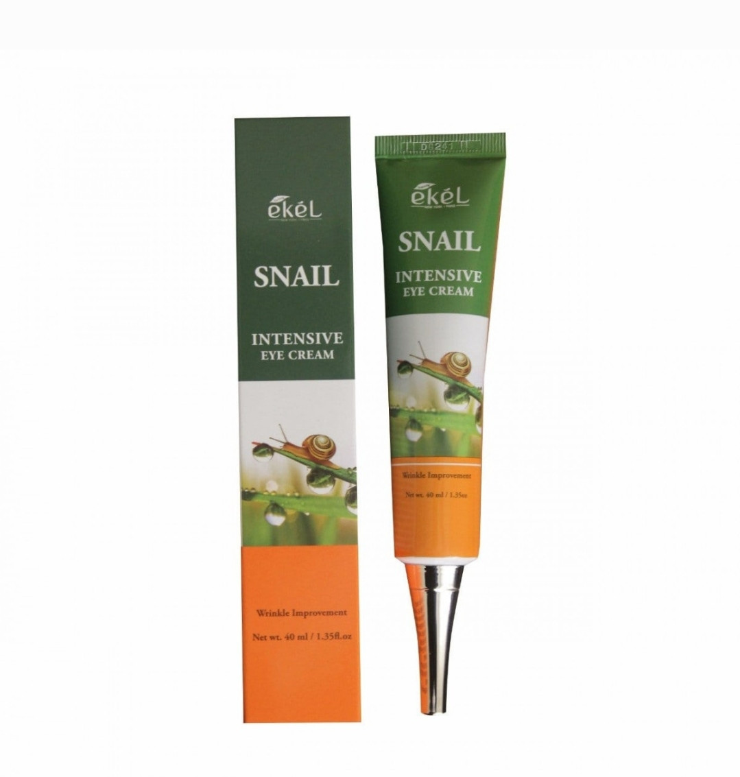 Крем для кожи вокруг глаз с муцином улитки Ekel  Snail Intensive Eye Cream, 40 мл