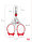ROXY-KIDS Ножницы детские для новорожденных с закругленными концами 0+, фото 2