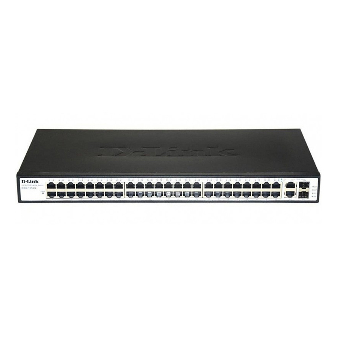 Неуправляемый коммутатор 48 портов 10/100М RJ45+2 порта SFP - фото 1 - id-p106015080