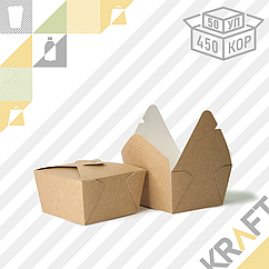 OSQ Meal Box S, Упаковка 600мл (50/450)