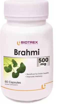 Брахми 500мг BIOTREX, для улучшения работы головного мозга - фото 1 - id-p106015756