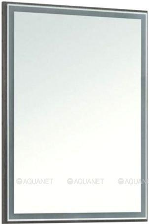 Зеркало Aquanet Nova Lite 60 дуб рошелье LED - фото 1 - id-p106015911