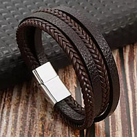 Браслет кожаный