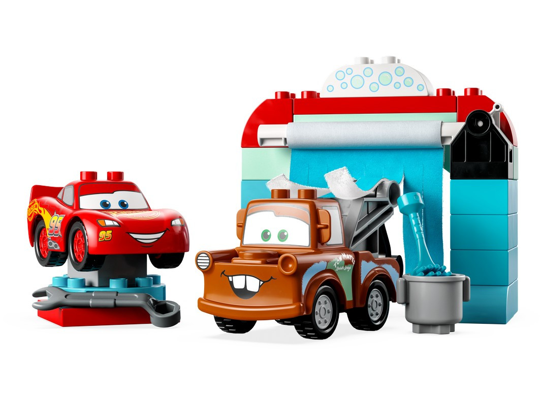 Lego 10996 Дупло Веселая Автомойка Молния Маккуин и Мэтр