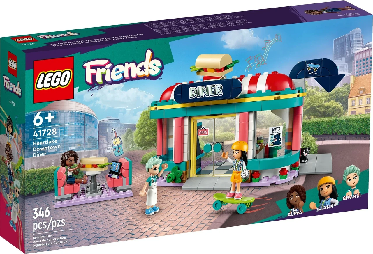 Lego 41728 Подружки Закусочная в центре Хартлейк Сити