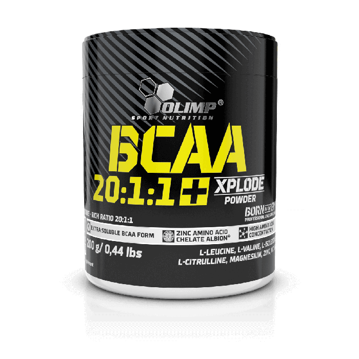 BCAA 20:1:1 Xplode, 200 g, Olimp Nutrition Xplosive cola - фото 1 - id-p106027238