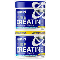 Pure Креатин Creatine Monohydrate, 100 g + 100 g combo, USN Unflavoured