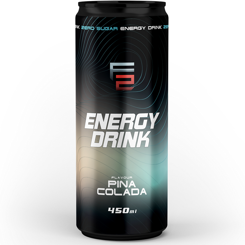 Energy Drink, 450 ml, F2 Pina colada - фото 1 - id-p106027606