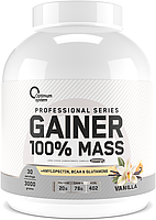 Гейнер GAINER 100% MASS, 3000 g, Optimum system Vanilla