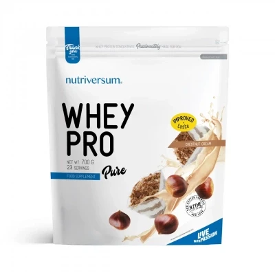 ПРОТЕИН Pure Whey, 700 g, NUTRIVERSUM Chestnut Cream - фото 1 - id-p106027674