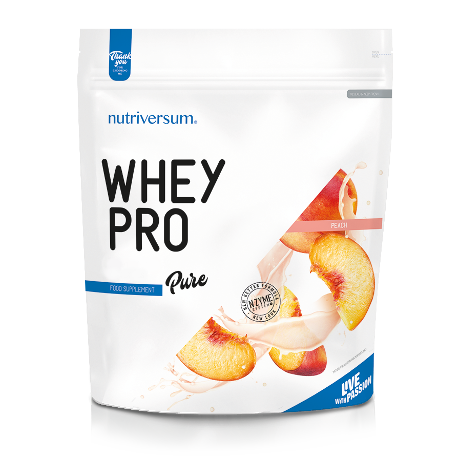 Протеин Pure Whey, 700 g, NUTRIVERSUM Peach - фото 1 - id-p106027678