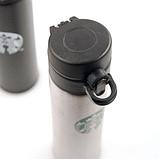 Термос компактный с поилкой для кофе STARBUCKS {400мл} (Черный), фото 2