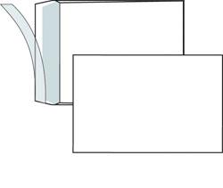 Конверт 230х330мм,120гр,без окна,объемный,белый,с отрывной полосой по короткой стороне Blasetti - фото 1 - id-p106029006