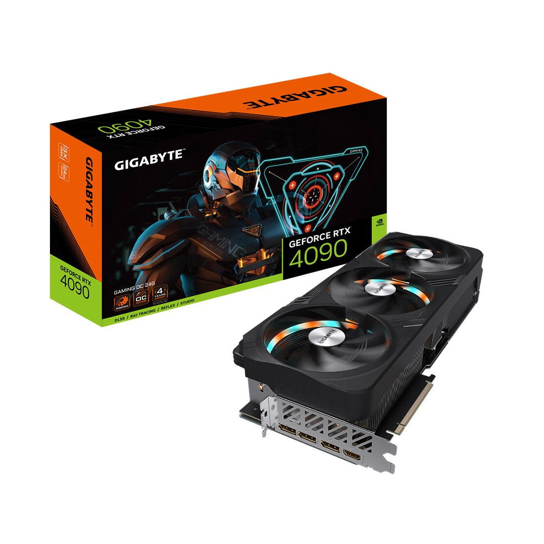 Игровая видеокарта 24 ГБ GEFORCE RTX4090 GAMING OC 24G, GDDR6X, 384bit - фото 1 - id-p106031132