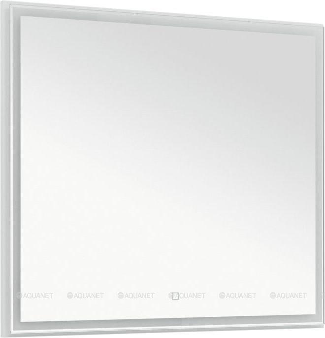 Зеркало Aquanet Nova Lite 90 белый LED - фото 1 - id-p106031134