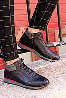 Мужские классические ботинки из натуральной кожи Siyah855SMA1322