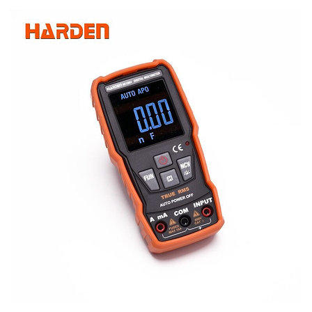 Мультиметр цифровой HARDEN 661004 (автоматический выбор режима и предела измерения), фото 1