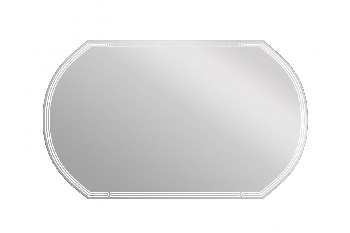 Зеркало LED 090 design 100x60 с подсветкой с антизапотеванием овальное