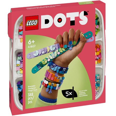 Lego 41807 DOTs Мега набор Дизайн браслетов