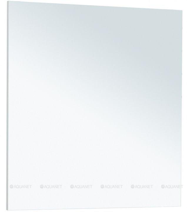 Зеркало Aquanet Lino 80 белый матовый