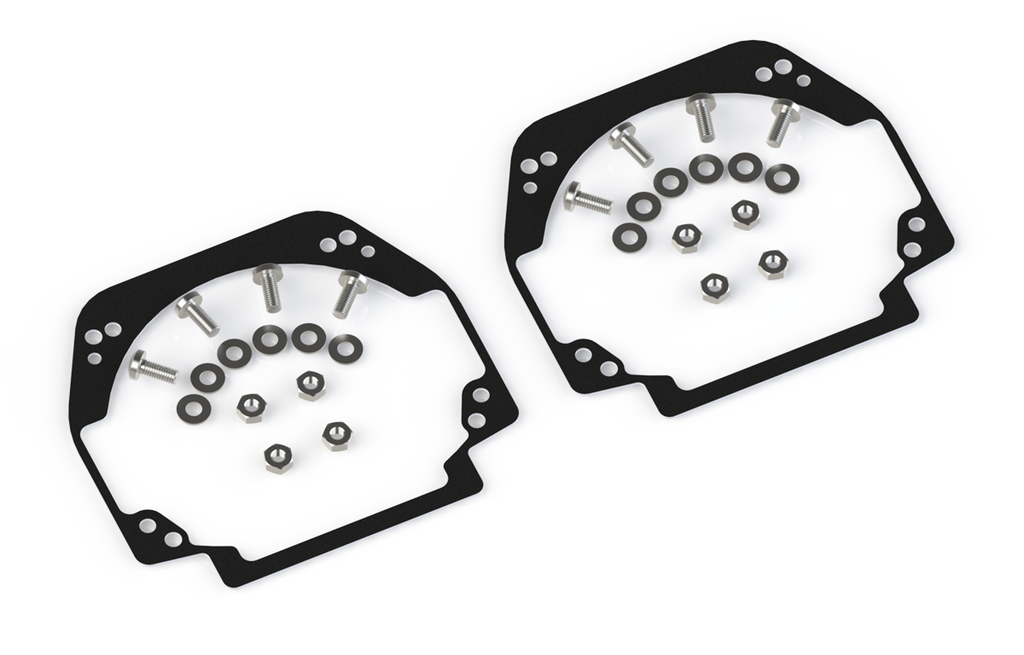 Переходные рамки для BMW 7 F01/F02 (2008 - 2015) под модуль Hella 3R/Hella 3 (Комплект, 2шт)