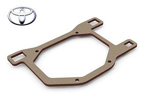 Переходные рамки для Toyota Land Cruiser 200 (2013 - н.в.) рестайл под модуль KOITO BI-LED (Комплект, 2шт)