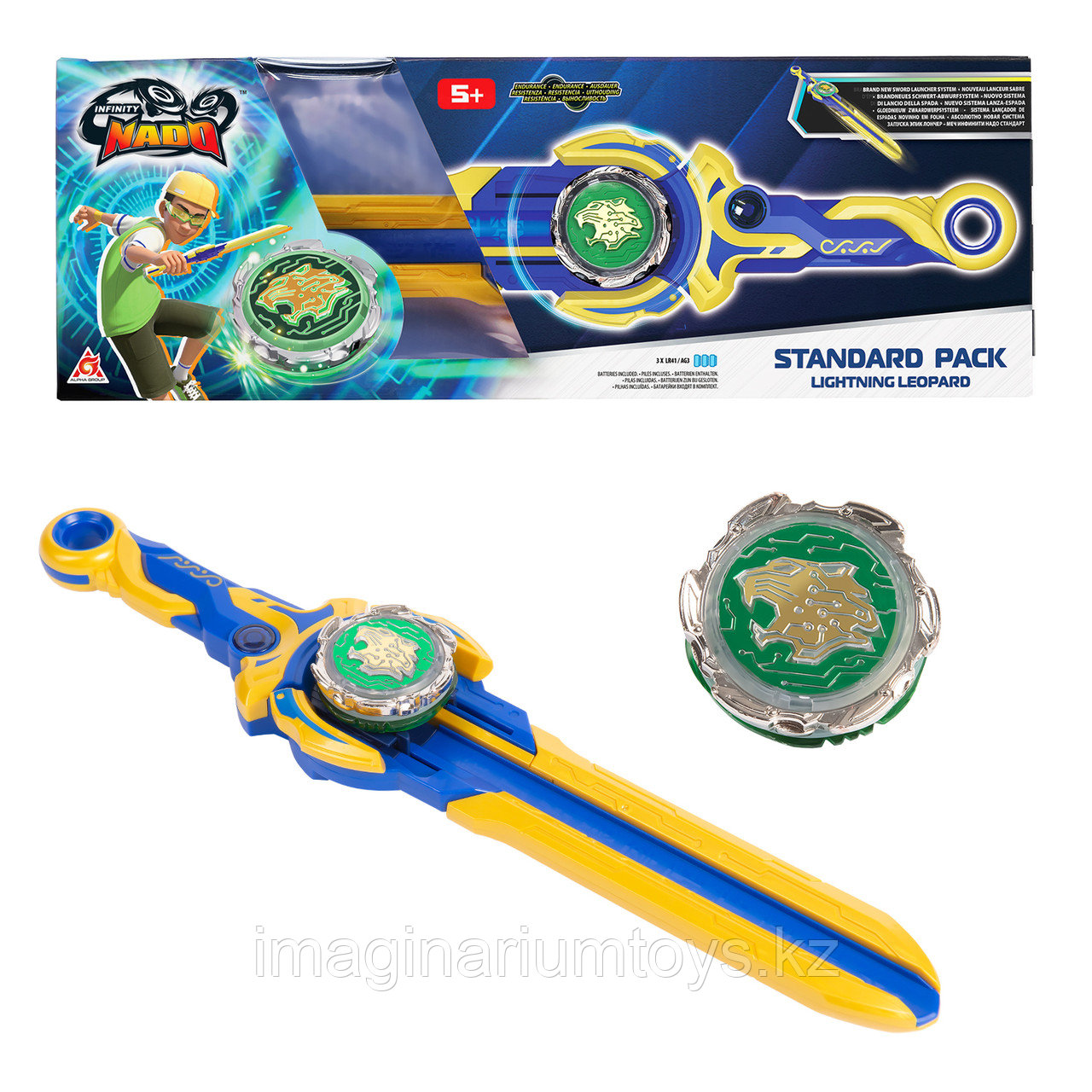 Инфинити Надо Волчок Эпик Лончер Стандарт Lightning Leopard Infinity Nado