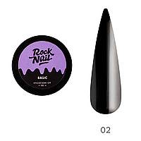Гель-краска RockNail 02 Total Black, 3г