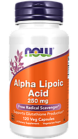 Alpha Lipoic Acid 250 mg, 120 veg.caps, NOW