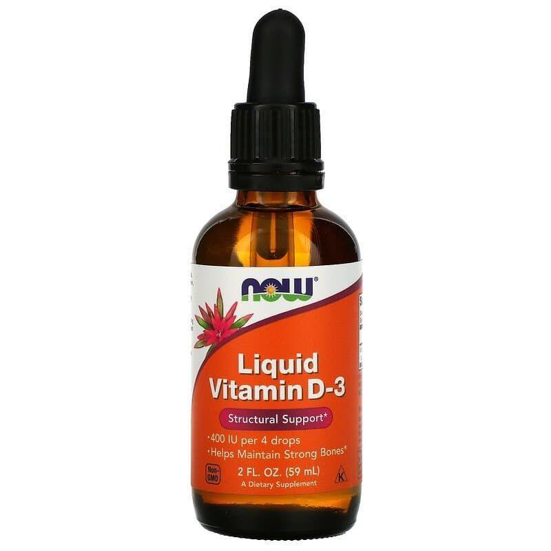 Liquid Vitamin D-3 400IU, 59 ml, NOW