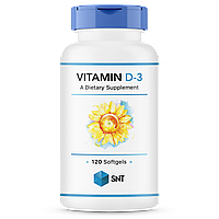 Vitamin D-3 5000 iu, 120 softgels, SNT