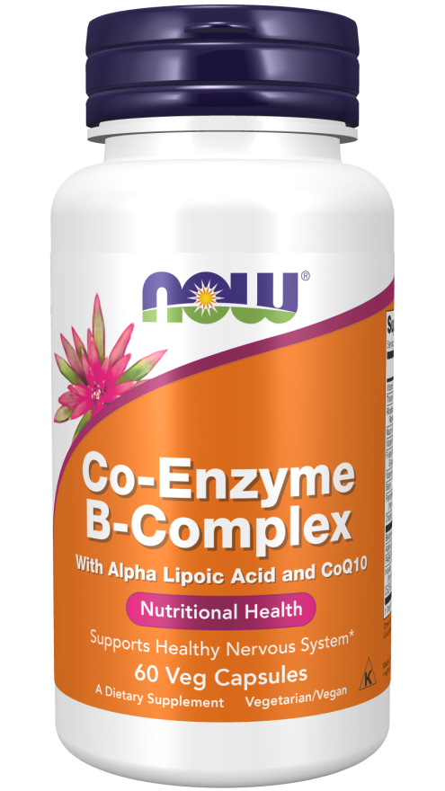 Co-Enzyme B-Complex, 60 veg.caps, NOW