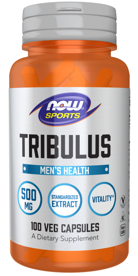 Tribulus 500 mg, 100 veg caps, NOW - фото 1 - id-p106034739