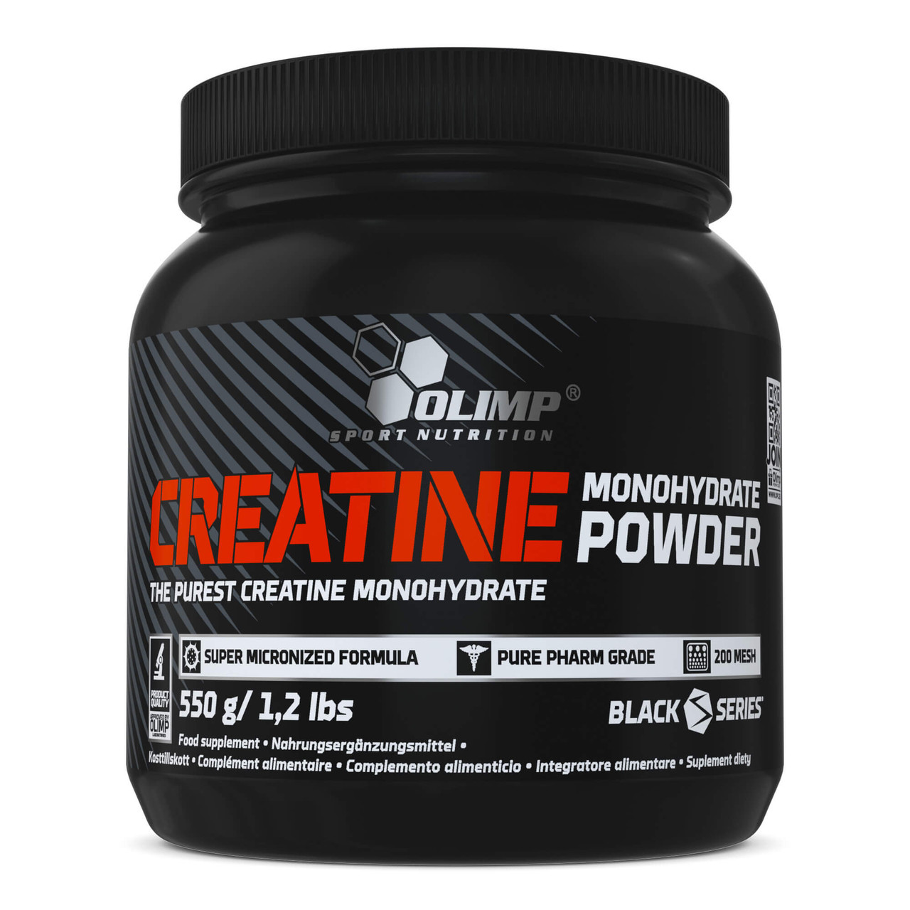 Creatine Monohydrate powder, 550 g, Olimp Nutrition - фото 1 - id-p77742254