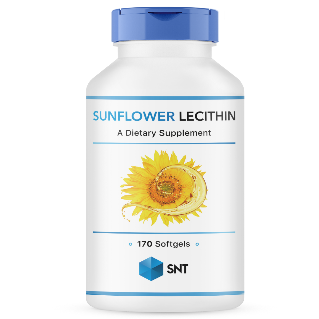 Sunflower Lecithin, 170 softgels, SNT - фото 1 - id-p77742361