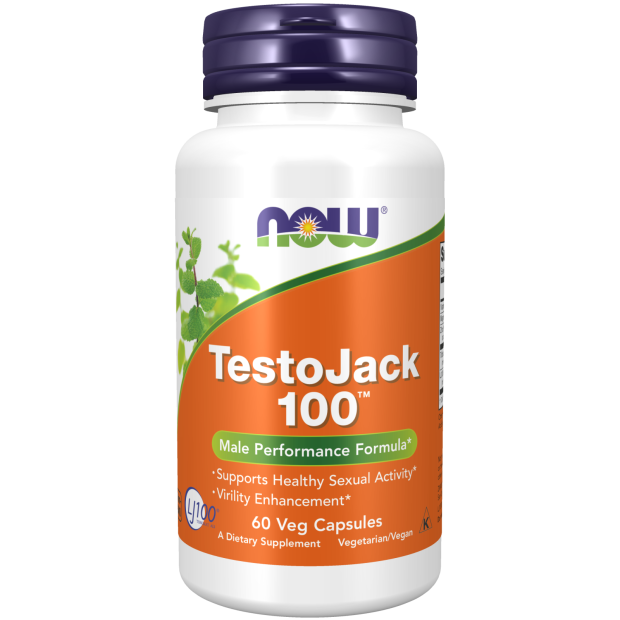 Тестобустер Testo Jack 100, 60 veg.caps, NOW