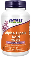 БАД Alpha Lipoic Acid 100 mg, 120 veg.caps, NOW