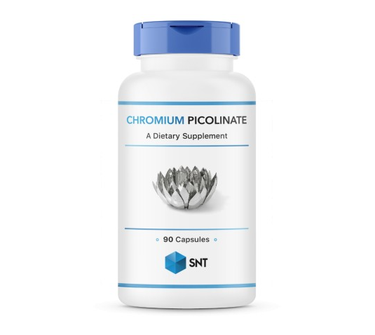 Chromium Picolinate 200 mcg, 90 capsules, SNT - фото 1 - id-p96302785