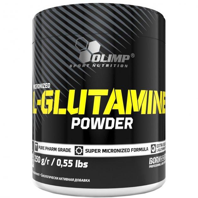 L-Glutamine powder, 250 g, Olimp Nutrition - фото 1 - id-p96303251