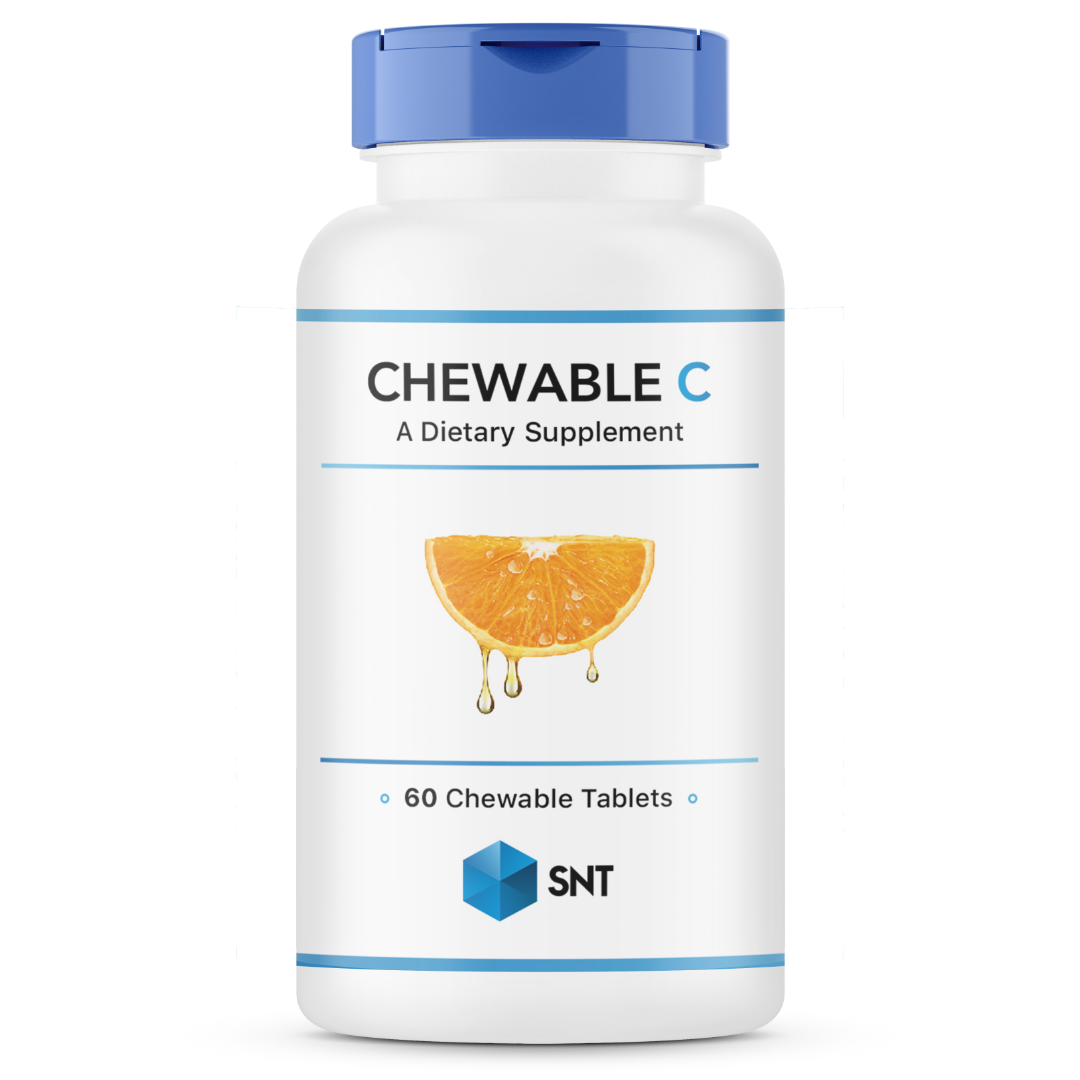 Chewable C 500 mg, 60 chewable tabs, SNT - фото 1 - id-p96303344
