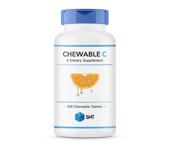 Chewable C 500 mg, 120 chewable tabs, SNT - фото 1 - id-p96303347