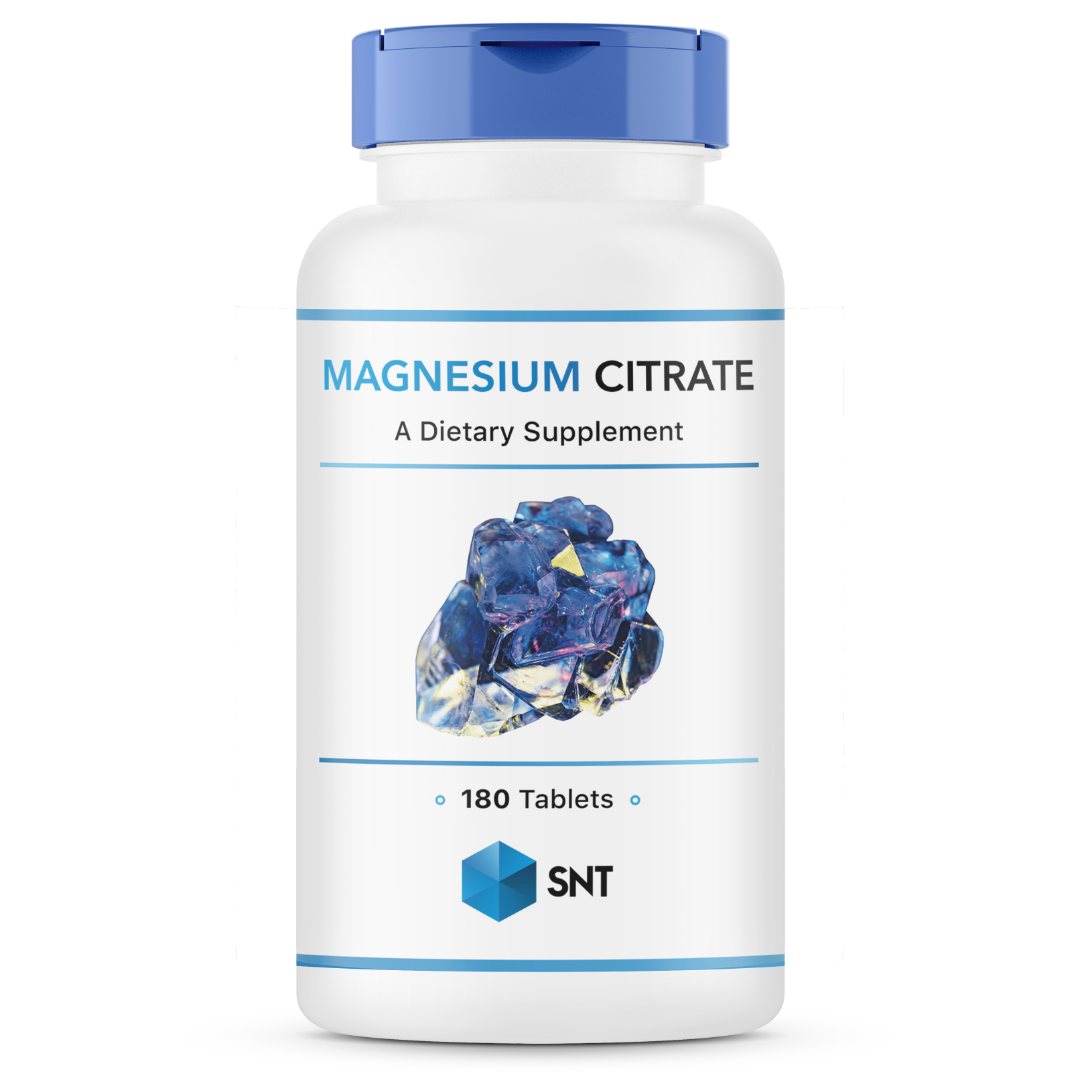 Magnesium Citrate 200 mg, 180 tab, SNT - фото 1 - id-p96303636