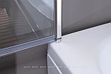 Шторка для ванны Aquanet SG-750, прозрачное стекло, фото 5